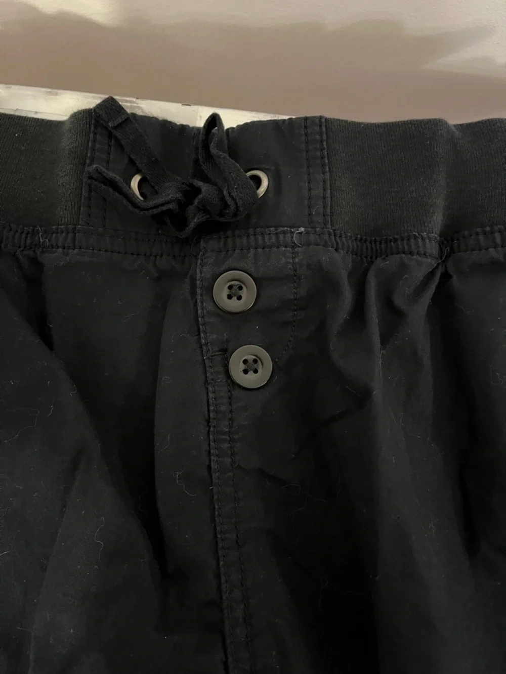 🥰SHOW SPECIAL MY STYLE Black Capris Decorative Pockets 1X - Picture 5 of 8